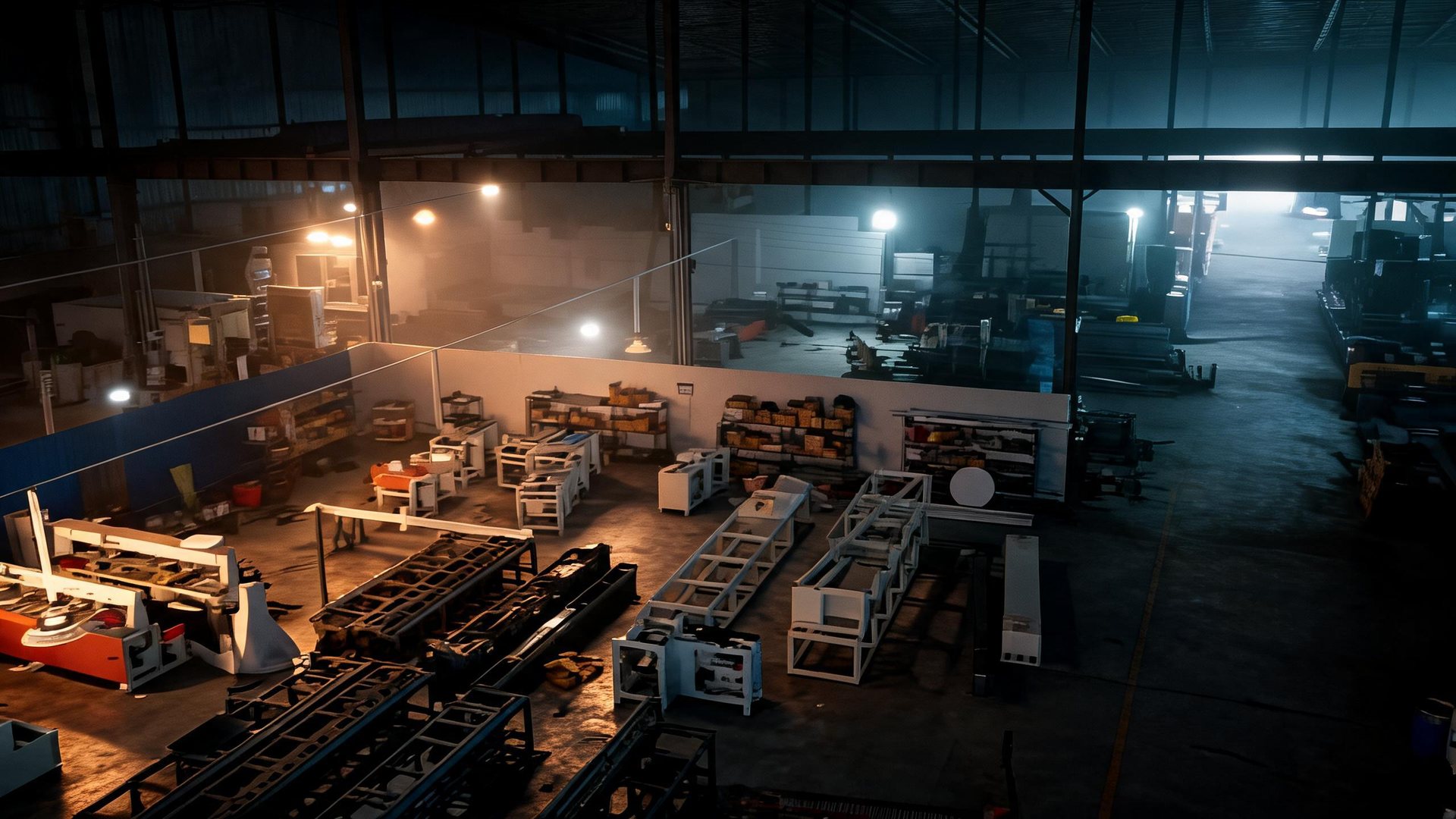 Our factory floor in Foshan